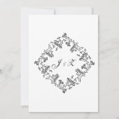 Faire-part de mariage Skyline de Houston (Dos)