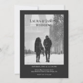 Faire-part de mariage sous forme de journal, invit (Dos)
