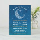 Faire-Part de Mariage Sous la Lune (Debout devant)