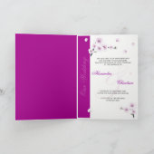 Faire-part de mariage Spring Blossom 2 (Intérieur)