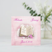 Faire-part de mariage Storybook (Debout devant)