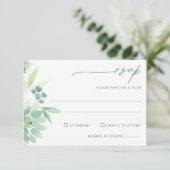 Faire-part de mariage Succulent Cactus Aquarelle (Debout devant)