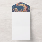 Faire-part de Mariage sur Mesure, Cartes d'Invitat (À l'intérieur)