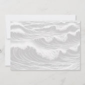 Faire-part de mariage surf Brides (Dos)