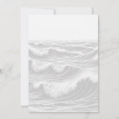 Faire-part de mariage surf Brides (Dos)