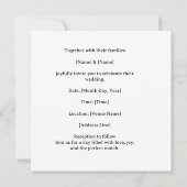 Faire-part de mariage Tennis Save the Date (Dos)