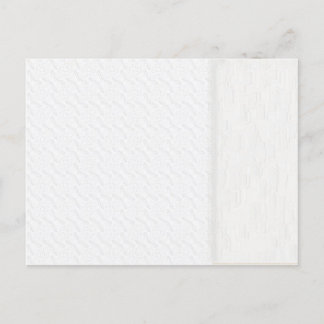 Faire-part de mariage texture blanc uni vintage