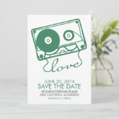 Faire-part de mariage The Perfect Mix {vert} (Debout devant)