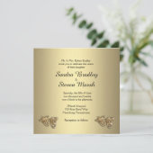 Faire-part de mariage théâtrale (Debout devant)