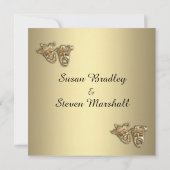 Faire-part de mariage théâtrale (Dos)