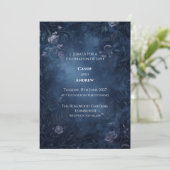 Faire-part de mariage Thistle celtique (Debout devant)