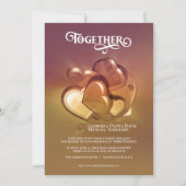 Faire-part de mariage Together (Devant)