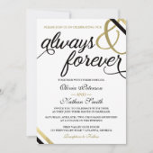 Faire-part de mariage, Toujours & Pour toujours, N (Devant)