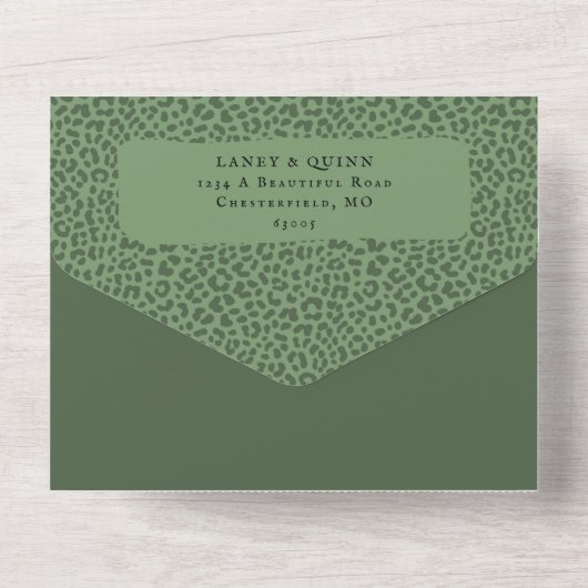 Faire-part de mariage Tout compris pour les Grands (Verso)