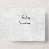 Faire-Part de Mariage Tout en Un (Verso)