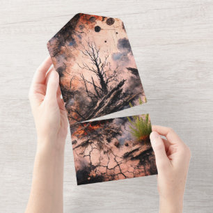 Faire-Part de Mariage Tout-en-Un - Conception Arti