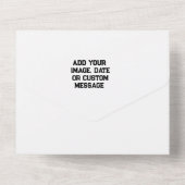 Faire-Part de Mariage Tout-en-un - Personnalisable (Verso)