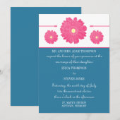 Faire-part de mariage tout simplement élégant Gerb (Devant / Derrière)