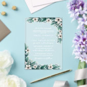 Faire-Part de Mariage Traditionnel avec Verdure et (Insitu (Mariage))