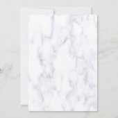 Faire-part de mariage tropical romantique (Dos)