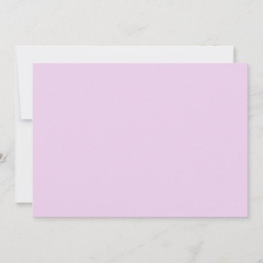 Faire-part de mariage tropicale (violet) (Dos)