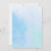 faire-part de mariage "True Love Blue" (Dos)