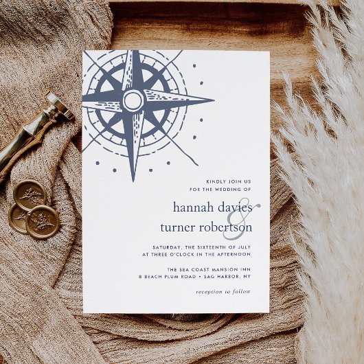 Faire-part de mariage True North