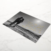 Faire-part de mariage unique avec photo manuscrite (Rotation)