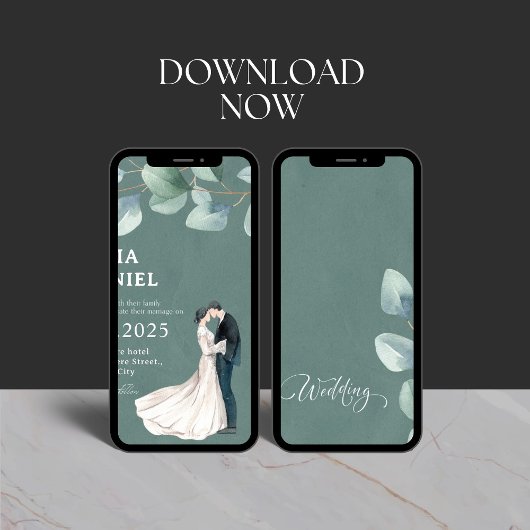 Faire-part de mariage unique et classique