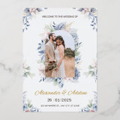 Faire-part de mariage unique et simple (Recto)