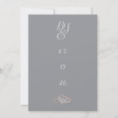 Faire-Part de Mariage Until Forever-Brittney (Dos)