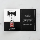Faire-part de mariage USHER - Demande spéciale (Intérieur)