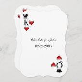 faire-part de mariage vegas (Devant / Derrière)