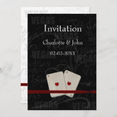 faire-part de mariage vegas (Devant / Derrière)