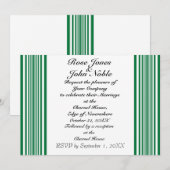 Faire-part de mariage (vert) de Hemera (Devant / Derrière)