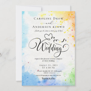 Faire-part de mariage vidéo avec code QR