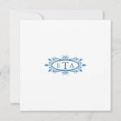 Faire-part de mariage vintage (Dos)