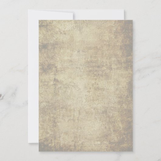 Faire-part de mariage vintage (Dos)