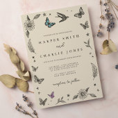 faire-part de mariage vintage