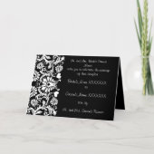 FAIRE-PART DE MARIAGE VINTAGE - - (Devant)