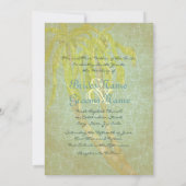 Faire-part de mariage Vintage de Breeze (Dos)