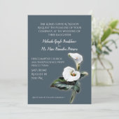 Faire-part de mariage Vintage de Calla Lily (Debout devant)