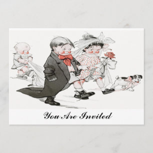 faire-part de mariage vintage drôle