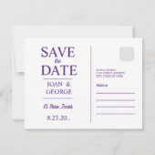 Faire-part de mariage vintage El Paso Texas (Dos)