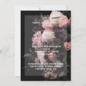 Faire-part de mariage Vintage foncé (Devant)