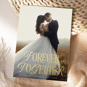 Faire-part de mariage Vintage Forever Together