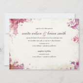 Faire-part de mariage vintage Winery (Devant)