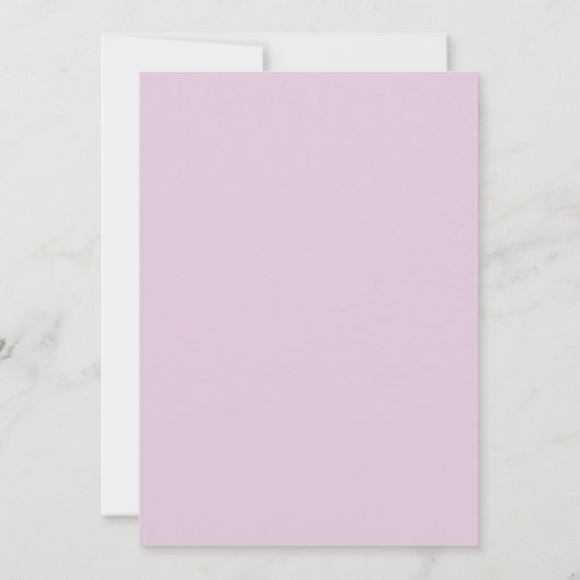 faire-part de mariage violet de script moderne (Dos)