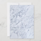 Faire-part de mariage virtuel en marbre (Dos)