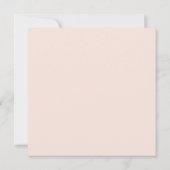 Faire-part de Mariage Virtuels - Floral Rose Bleu (Dos)